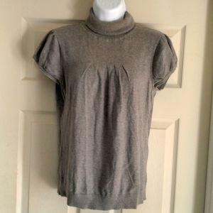 BR gray Turtleneck Sweater
